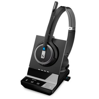 Sennheiser SDW 5066 Binaural DECT Wireless Headset - PC, Deskphone & Mobile